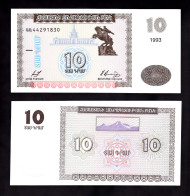 ARMENIA 10 DRAM 1993 PIK 33 FDS - Arménie