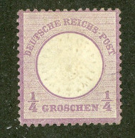 18302 Germany 1872 Scott #14 Mlh* ( Cv $72. )  LOWER BIDS 20% OFF - Unused Stamps
