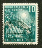 18305 Germany 1949 Scott #665 Used ( Cv $15. )  LOWER BIDS 20% OFF - Gebraucht