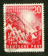 18308 Germany 1949 Scott #666 Used ( Cv $19. )  LOWER BIDS 20% OFF - Gebraucht