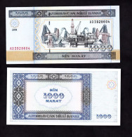 AZERBAIGIAN 1000 MANAT 2001 PIK 23 FDS - Arzerbaiyán