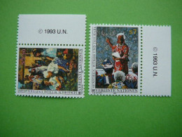 Elderly People # United Nations UN Vienna Austria 1993 MNH #Mi. 141/2 - Unused Stamps