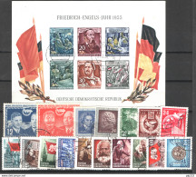 Germania DDR 1948/53 7 Issues O/Used VF/F - Unused Stamps