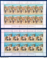 Vaticano 2016 Sass. 1709/10 Minifogli Da 10 **/MNH VF - Blocs & Hojas