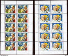 Vaticano 2015 Sass. 1705/06 Minifoglio Da 10 **/MNH VF - Blocchi E Foglietti