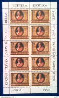 Vaticano 2011 Sass. 1571 Minifoglio Da 10 **/MNH VF - Blokken & Velletjes