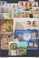 Vaticano 2019 Annata Completissima / Super Complete Year MNH/** VF - Annate Complete