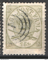 Danimarca 1864 Unif.15 O/Used VF/F - Used Stamps