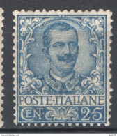 Italia Regno 1901 Sass.73 */MH VF/F - Ongebruikt