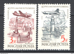 Ungheria 1955Unif. A213A/14A **/MNH VF - Nuevos