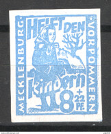 Mecklenburg Vorpommern 1945 Unif. 27 ND **/MNH VF/F - Sonstige & Ohne Zuordnung