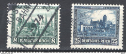 Germania Reich 1930 Unif.431,433 O/Used VF/F - Used Stamps