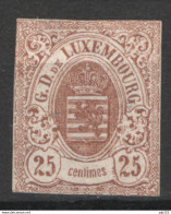 Lussemburgo 1859 Unif.8 (*)/MNG VF/F - 1859-1880 Wapenschild