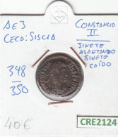 CRE2124 MONEDA ROMANA AE3  VER DESCRIPCION EN FOTO MBC - Autres & Non Classés