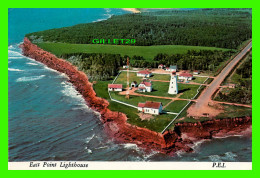 KESPEMENAGEK, P.E.I. - AERIAL VIEW OF EAST POINT LIGHTHOUSE -  TRAVEL IN 1975 - ISLAND WHOLESALE - - Andere & Zonder Classificatie