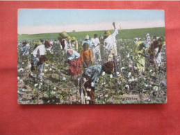 Black Americana Picking Cotton.      Ref 6218 - Black Americana