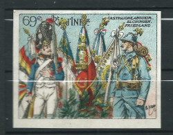 Rare : Belle Vignette DELANDRE - France 69 éme Régt D'infanterie De Ligne - 1914 -18 WWI WW1 Poster Stamp - Erinnophilie