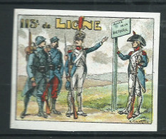 Rare : Belle Vignette DELANDRE - France 113 éme Régt D'infanterie De Ligne - 1914 -18 WWI WW1 Poster Stamp - Erinnophilie