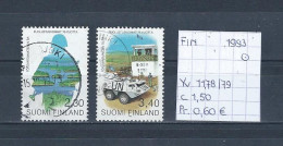 (TJ) Finland 1993 - YT 1178/79 (gest./obl./used) - Used Stamps