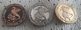 Bowls Petanque 19. Junior World Championships Ljubljana 1981 Slovenia Ex Yugoslavia Pins - Petanca