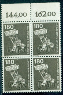 Germany 1978 Wheel Loader,construction,Industry And Technology,Mi.993,Bl.x 4,MNH - Usines & Industries