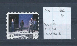(TJ) Finland 1993 - YT 1194 (gest./obl./used) - Used Stamps