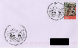 SPAIN. POSTMARK. 60 YEARS EXPEDITION THE BEATLES. PUERTO DE LA CRUZ. 2023 - Otros & Sin Clasificación