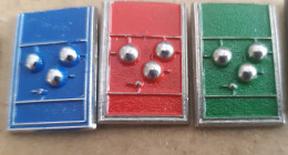 Bowls - Petanque Federation Of Slovenia Ex Yugoslavia Pins - Petanque