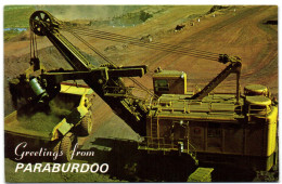 Greetings From Paraburdoo - P & H Shovel On Mine With A Scoop Of 12 Metres - Sonstige & Ohne Zuordnung