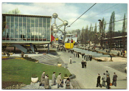 Expo Bruxelles 1958 - Avenue Du Benelux Et Le Pavillon Du Luxembourg - Wereldtentoonstellingen