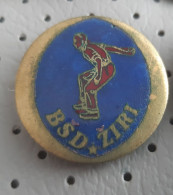 Bowls - Petanque Club BSD ZIRI  Slovenia Vintage Pin - Petanca