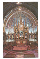 QUEBEC --  MONTREAL, MAIN ALTAR, NOTRE DAME CHURCH - Québec - Château Frontenac