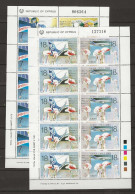1988 MNH Cyprus Sheet, Postfris** - 1988