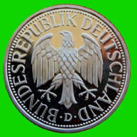 ALEMANIA - BRD - GERMANY - COLECCIÓN COMPLETA DE LAS 5 -MONEDAS DE 1.00 DM   AÑO 2001 - CECAS- A.D.F.G.J - CALIDAD PROOF - 1 Mark