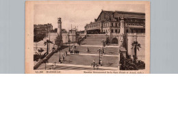 Marseille, L'escalier Monumental De La Gare - Bahnhof, Belle De Mai, Plombières