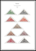 Portugal NYASSA Postage Due Mi# 1-9* Mint Triangle Animals 1924 Fine Very  Fine + Palo Premium IMPRESSED NYASSA PAGE - Nyassa
