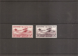 Egypte - Hydravions ( 152/153 X -MH ) - Unused Stamps