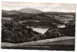 Fürwigge-Talsperre - Blick Auf See Und Ebbegebirge Mit Kolbturm - Meinerzhagen