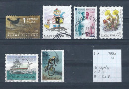 (TJ) Finland 1998 - 6 Zegels (gest./obl./used) - Used Stamps