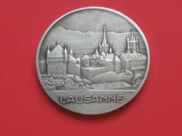Médaille LAUSANNE - Concours Romand Du Meilleur Chanteur Amateur Lausanne 1936  *** EN ACHAT IMMEDIAT *** - Professionnels / De Société