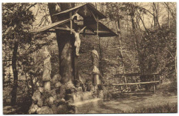 Binche - Maison-Mère Des Soeurs De Charité De Notre-Dame De Bonne Espérance - Un Coin Du Jardin - Le Calvaire - Binche