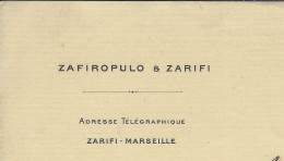 NAVIGATION NEGOCE  Famille Grecque 1902 RARE ENTETE ZAFIROPULO & ZAFIRI Marseille Pour Port La Nouvelle Aude - 1800 – 1899