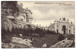 Exposition De Bruxelles 1910 - Le Chien Vert Et Le Jardin Alpin - Wereldtentoonstellingen