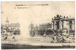 Exposition Internationale De Bruxelles 1910 - Façade Principale - Expositions Universelles