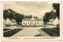 Expo Coloniale Int. - Paris 1931 - Section Des Etats-Unis - Repro. De Mount Vernon - Maison De George Washington - Ausstellungen