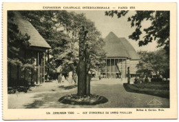 Exposition Coloniale Internationale - Paris 1931 - Cameroun Togo - Vue D'ensemble Du Grand Pavillon - Ausstellungen