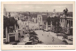 Exposition Internationale Des Arts Décoratifs - Paris 1925 - Porte D'Honneur - Ausstellungen