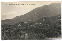 Berthemont-les-Bains - Vue Sur Le Plateau - Roquebilliere