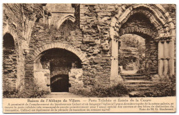 Ruines De L'Abbaye De Villers - Porte Trilobée De La Crypte - Villers-la-Ville