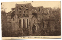 Ruines De L'Abbaye De Villers - Eglise Et Transept Droit Vus Du Robertmont - Villers-la-Ville